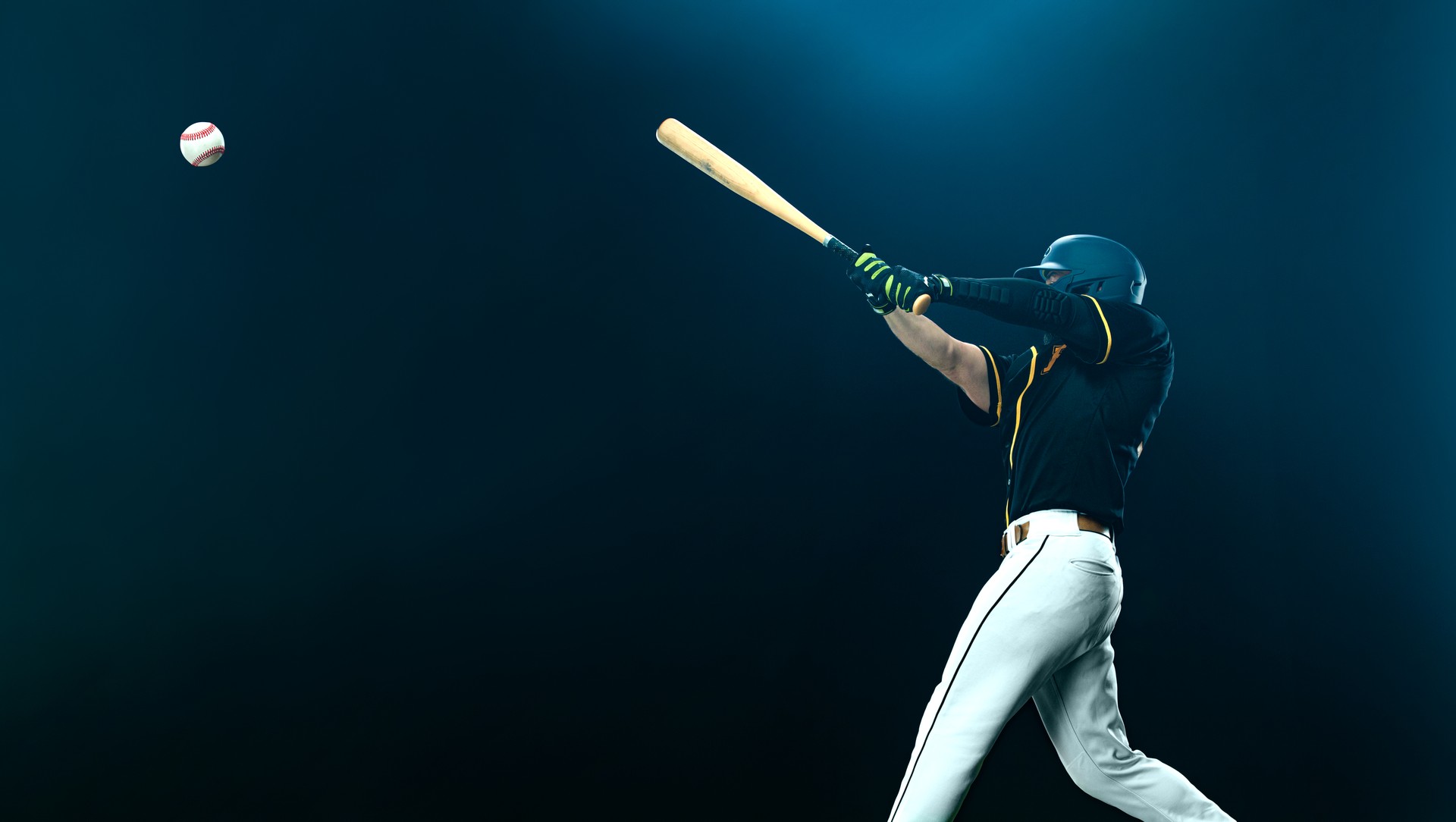 Baseball player. Game day. Download a high resolution photo to advertise baseball games in sports betting.